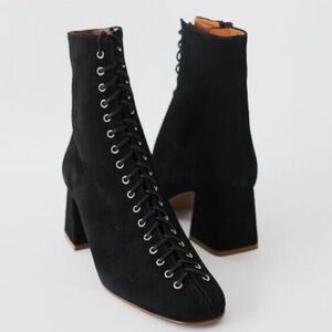 By Far Becca Boots in Black Suede Size 39 (US 9)